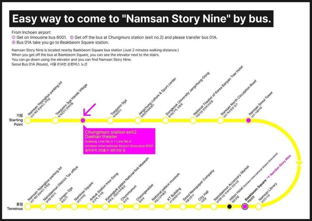 Namsan Story Nine Hotell Seoul Exteriör bild